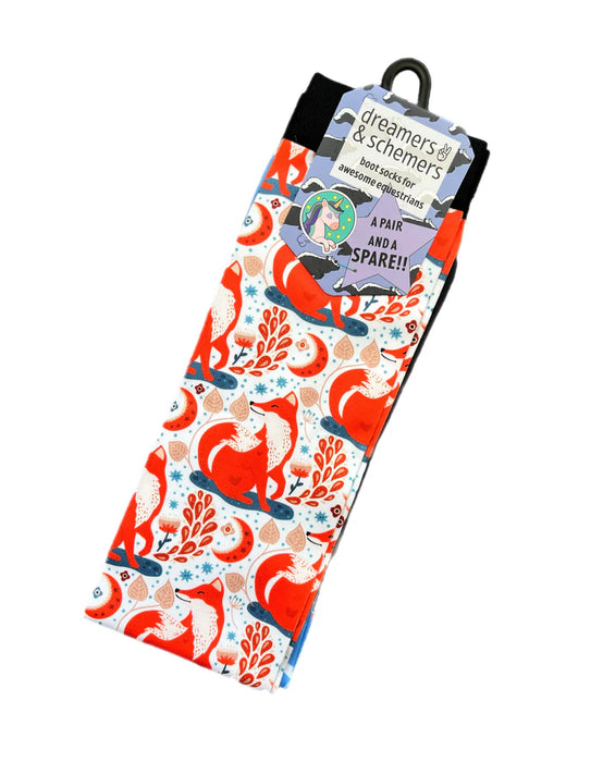 Dreamers & Schemers Boot Sock - Third Eye Fox