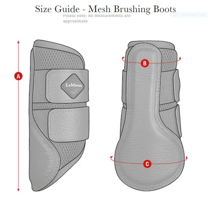 LeMieux Mesh Brush Boots - Vision Saddlery
