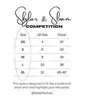 TKEQ SLOAN Long Sleeve Competition Top - WHITE - Vision Saddlery