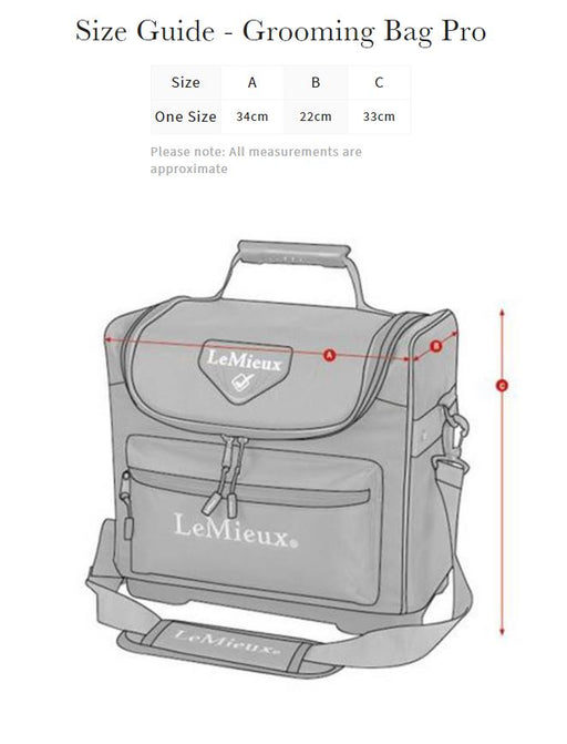 LeMieux Grooming Bag Pro - 2 Colours - Vision Saddlery