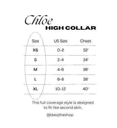 TKEQ the CHLOE High Collar Technical Top - BLACK - Vision Saddlery