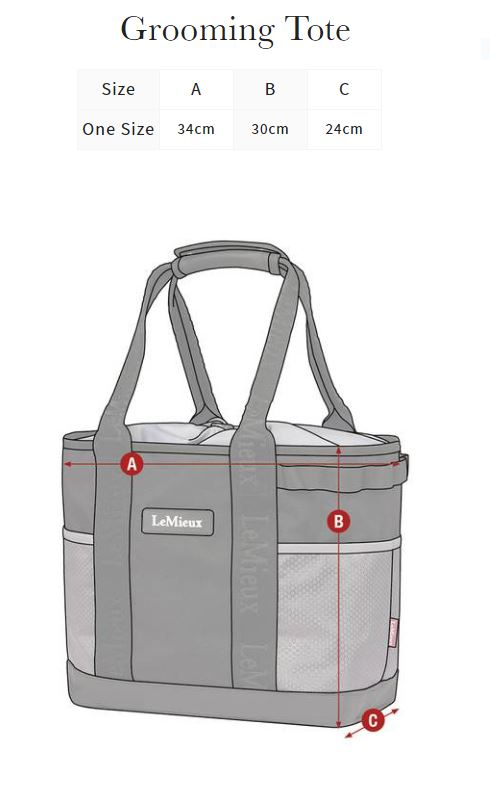 Lemieux Grooming Tote - VARIOUS COLOURS - Vision Saddlery