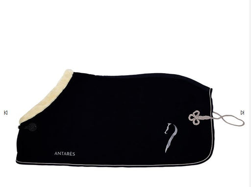 Signature by Antares Wool Show Blanket -Navy - Vision Saddlery