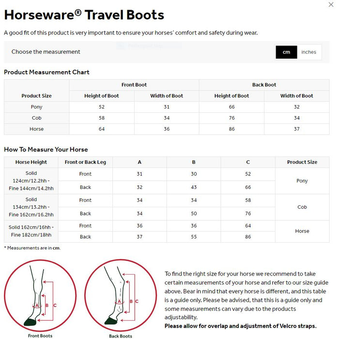 Horseware Signature Travel Boots - 2 Colours - Vision Saddlery