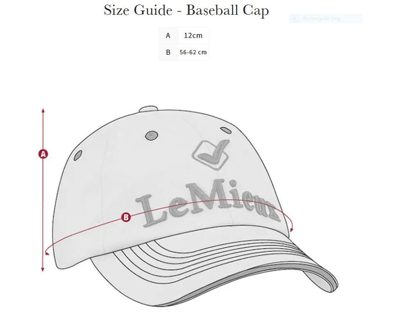 LeMieux Lexi Baseball Cap - 2 Colours - Vision Saddlery