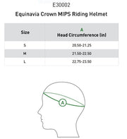 Equinavia Crown MIPS Riding Helmet - 2 Colours - Vision Saddlery
