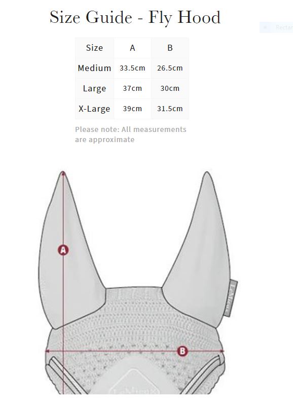 Lemieux Loire Fly Hood - CHILLI - Vision Saddlery