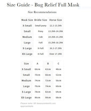 LeMieux Bug Relief Full Mask - VARIOUS COLOURS - Vision Saddlery