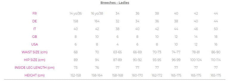 Penelope Majestic Breeches - TAN - Vision Saddlery