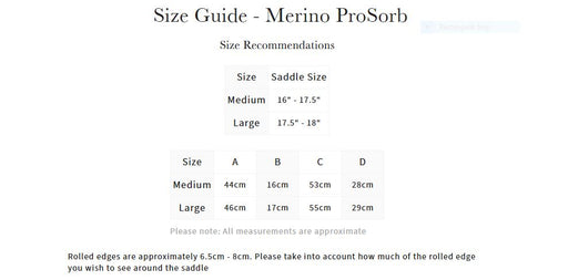 LeMieux Merino ProSorb 2 Pocket Half Pad in white fleece with contoured design
