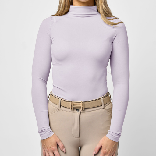 TKEQ the CHLOE High Collar Technical Top - CHARM - Vision Saddlery