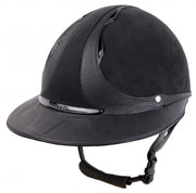 Antares Alcantara Eclipse Helmet - Black - Vision Saddlery