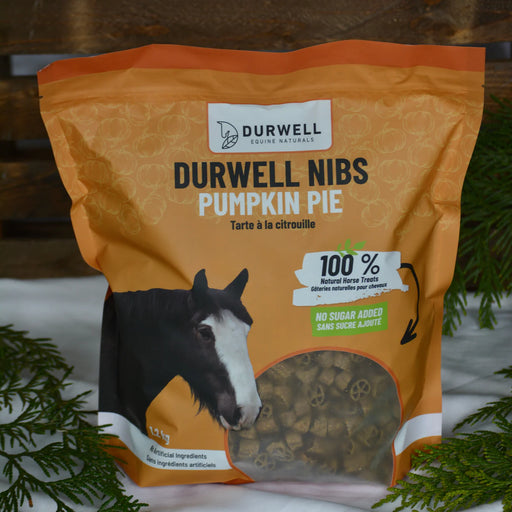 Durwell Equine Naturals Nibs Horse Treats: Pumpkin Pie (NO SUGAR) 🇨🇦 - Vision Saddlery