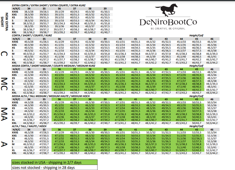 Deniro Bellini Dressage Boot - Vision Saddlery