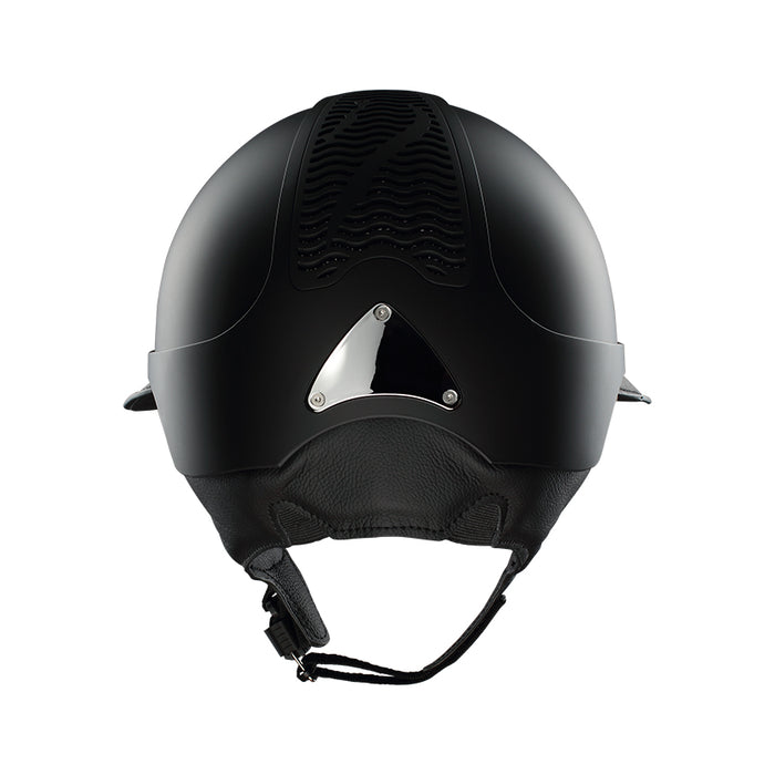 Antares "PRECISION" Chrome Galaxy  Eclipse Helmet - Vision Saddlery