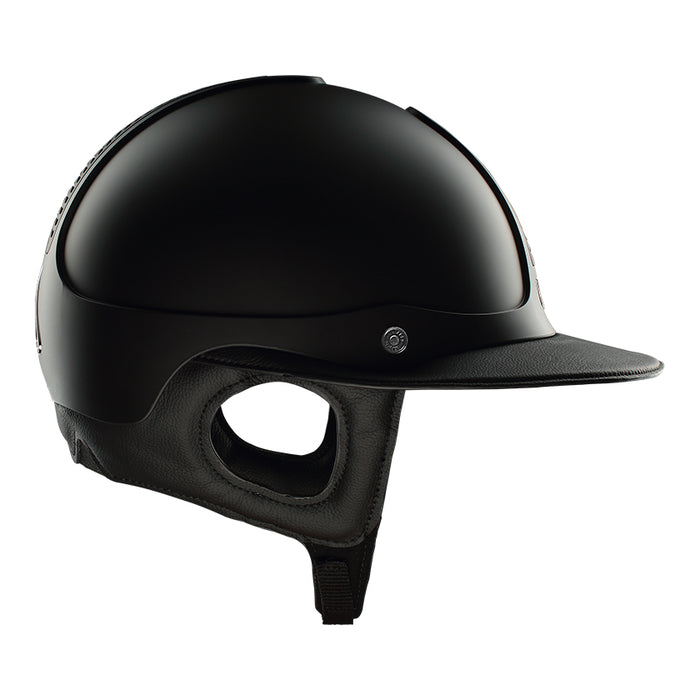 Antares "PRECISION" Chrome Galaxy  Eclipse Helmet - Vision Saddlery
