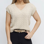 TKEQ Knit Vest - SHORELINE - Vision Saddlery