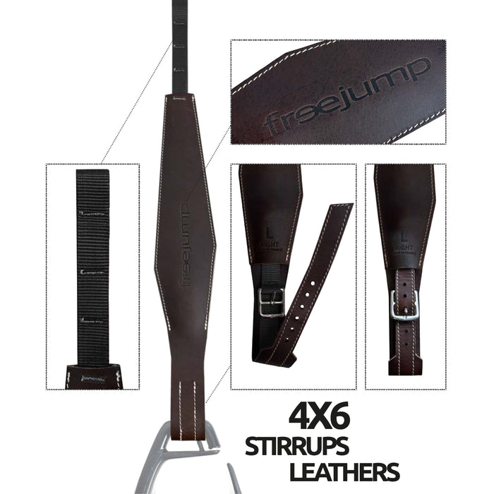 FreeJump 4x6 Stirrup Leather