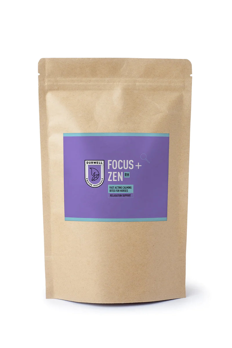 Durwell Equine Naturals "Focus + Zen RH+" Calming Chews - 12 Pack - Vision Saddlery