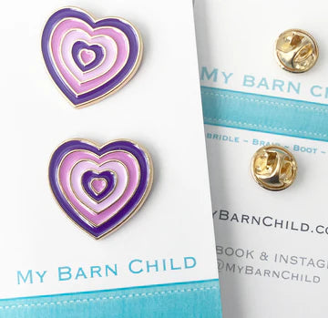 MBC Pin Set - PURPLE HEARTS