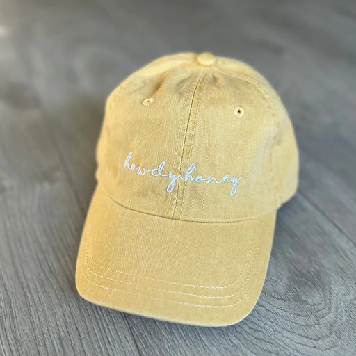 "Howdy Honey" Baseball Hat - Vision Saddlery