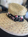 Riata Designs Original Hat - Black Floral - Vision Saddlery