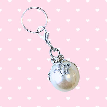 MBC Bridle Charm - Pearl with Stars - Vision Saddlery