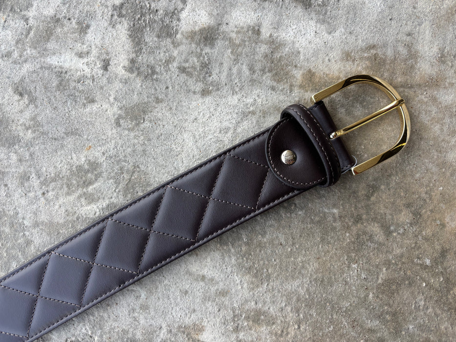 Tailored Sportsman Quilted Belt - Various Colours - Vision Saddlery