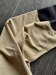 Tailored Sportsman Ladies Tech Light Mid Rise Silicone Knee Breech - TAN - Vision Saddlery