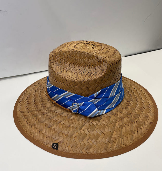 Riata Designs Original Hat - Blue with Grey Stripe - Vision Saddlery