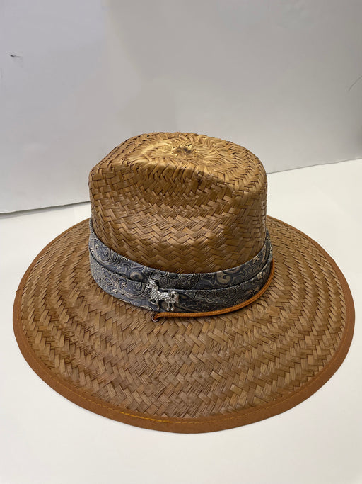 Riata Designs Original Hat - Silver Paisley - Vision Saddlery