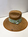 Riata Designs Original Hat - Sage and Blue Stripe - Vision Saddlery