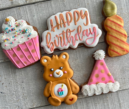 Horsin Around Treats - Birthday Bear Cookie Bundle - Vision Saddlery
