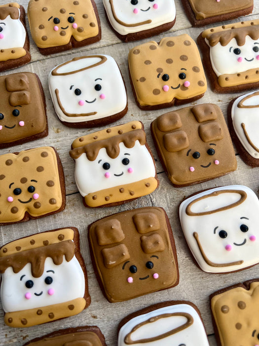 Horsin Around Treats - S'More Mini Cookies