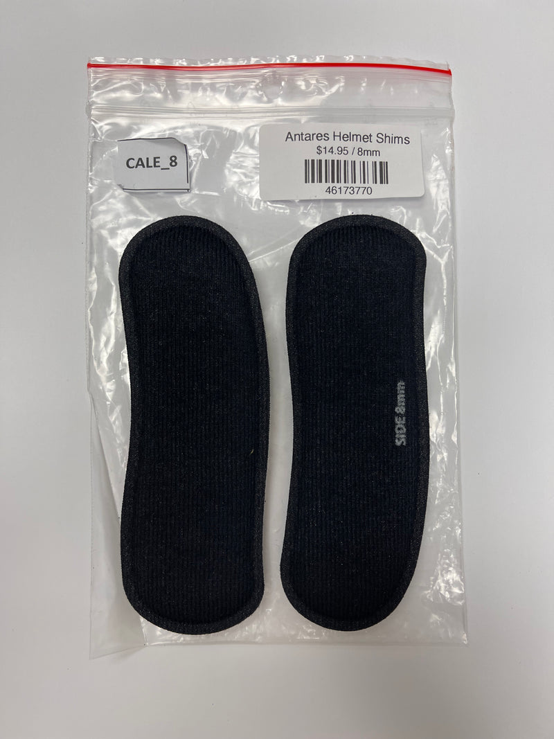 Antares Helmet Side Shims - Vision Saddlery