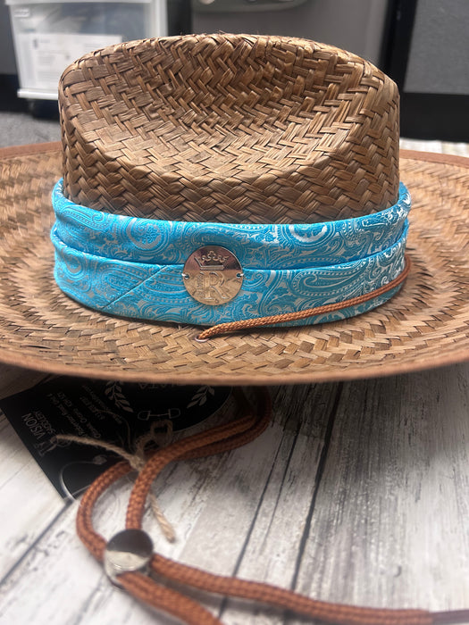 Riata Designs Original Hat - Turquoise Double Wrap