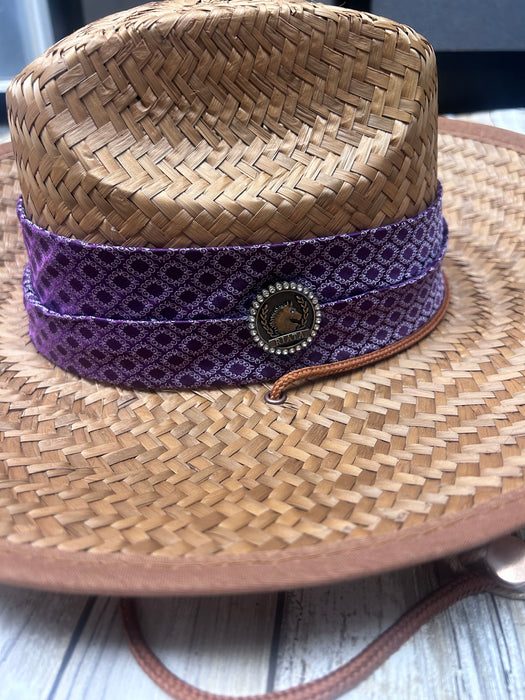 Riata Designs Original Hat -  Amethyst Double Wrap