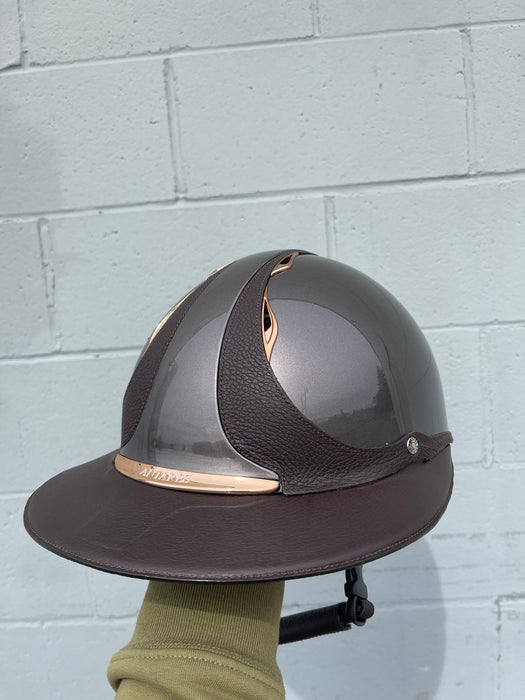 Antares "PREMIUM GLOSSY ECLIPSE" Helmet - Various Colours - Vision Saddlery