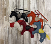 Antares Ornamental Leather Horses - Various Colours - Vision Saddlery