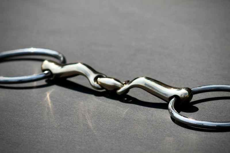 Vision Comfort Mouth Loose Ring Double Jointed w/ Lozenge - Vision Saddlery