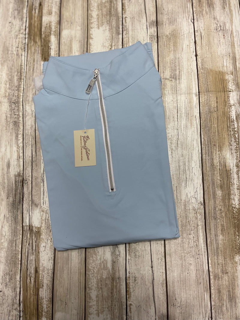 Tailored Sportsman Icefil Long Sleeve- Almost Pale Blue - Vision Saddlery