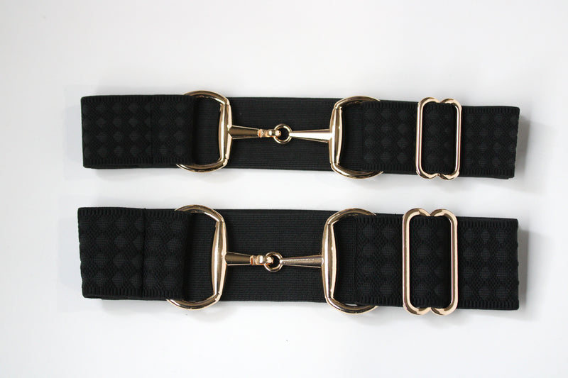Vision Apparel Bit Belt- Black Diamond/Gold - Vision Saddlery