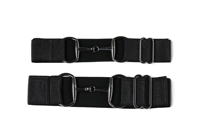 Vision Apparel Bit Belt-Black Sparkle/Gun Metal - Vision Saddlery