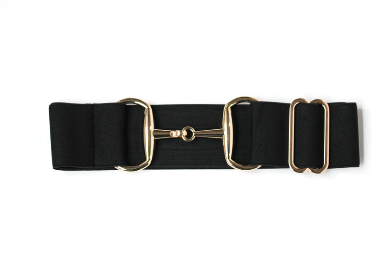 Vision Apparel Bit Belt- Black/Gold - Vision Saddlery