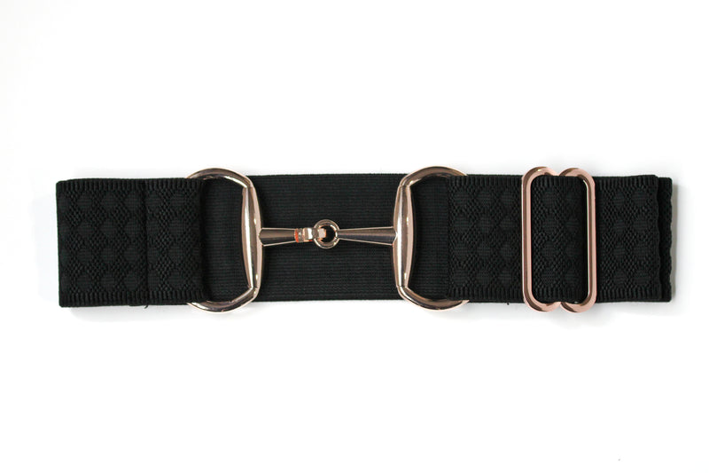 Vision Apparel Bit Belt-Black Diamond/Rose Gold - Vision Saddlery