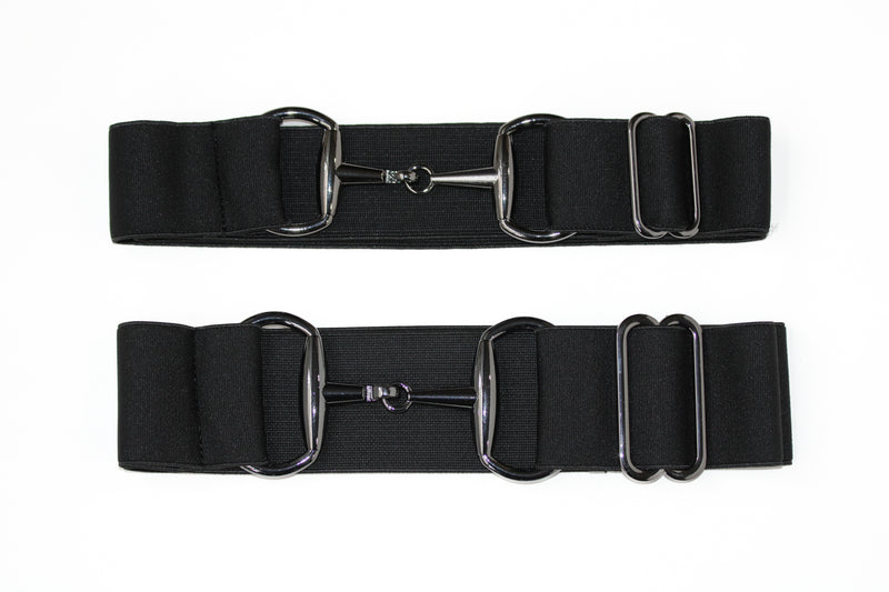 Vision Apparel Bit Belt- Black/Gun Metal - Vision Saddlery
