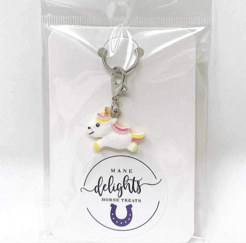 Mane Delights "Jumping Unicorn" Bridle Charm - Vision Saddlery