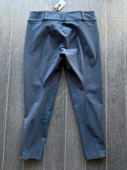 CLEARANCE - (20/R)Navy Tailored Sportsman Low Rise Trophy Hunter Front Zip Breeches - Vision Saddlery