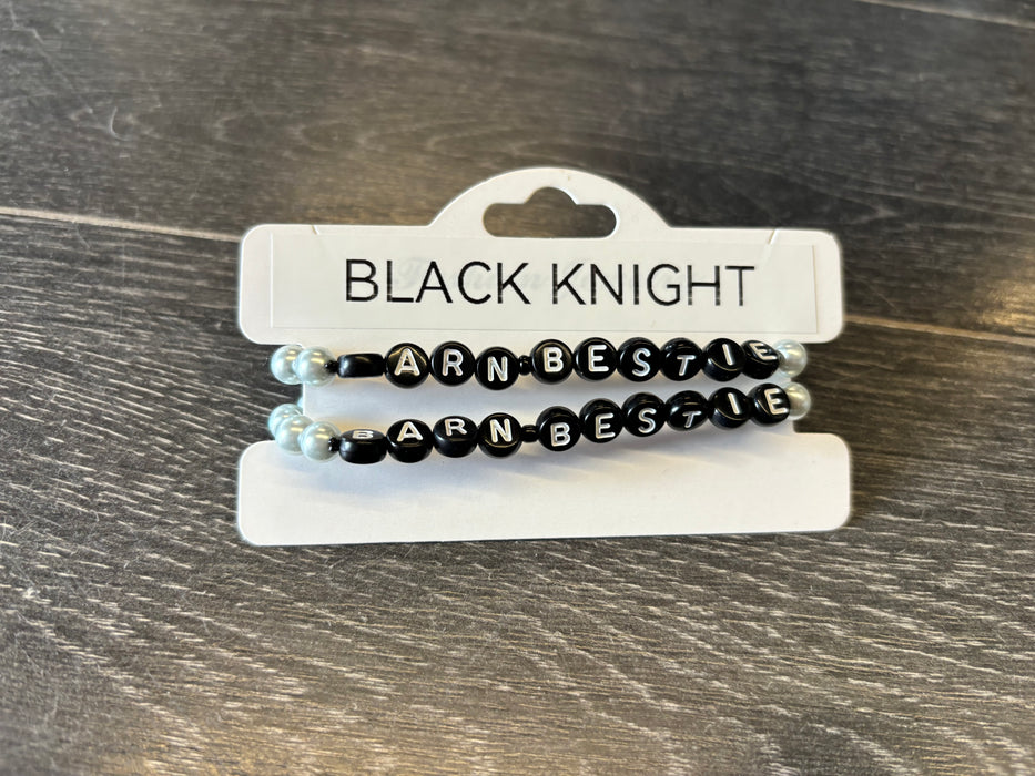 Black Knight "Barn Bestie" 2 Pack Bracelete