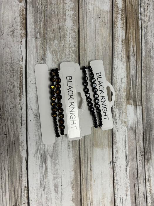 Black Knight "Zero Bucks" 2 Pack Bracelete